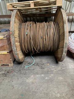 3 x 100 FTH OF 20 MM OF WIRE ROPE - ID:114149